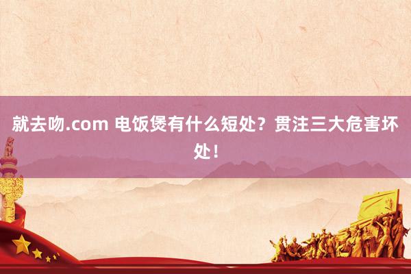 就去吻.com 电饭煲有什么短处？贯注三大危害坏处！