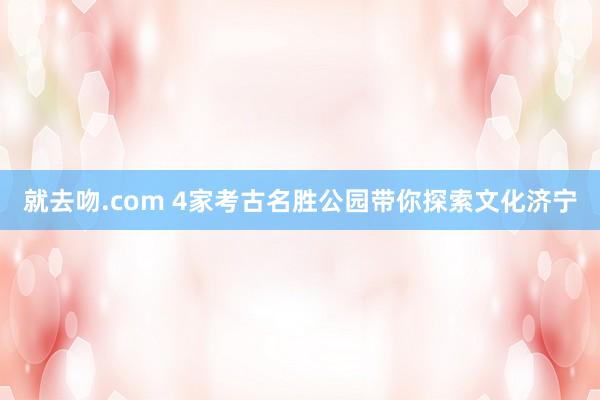 就去吻.com 4家考古名胜公园带你探索文化济宁