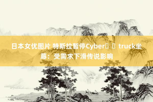 日本女优图片 特斯拉暂停Cyber​​truck坐蓐：受需求下滑传说影响